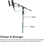 Rockville RVMIC3 V2 Portable Adjustable Tripod Boom Mic Stand - Image 8