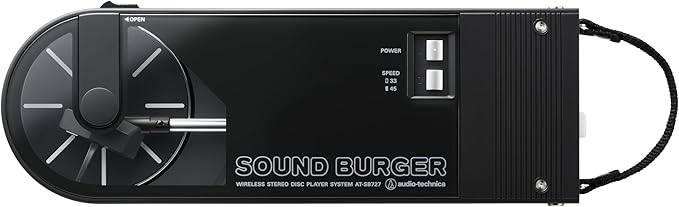 Audio-Technica AT-SB727 Sound Burger Portable Bluetooth Turntable by Audio-Technica