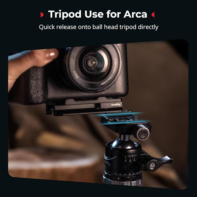 SmallRig Mount Plate for AirTag, Quick Release Camera Mount Baseplate for - Image 8
