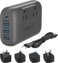 SOKOO 230-Watt Step Down 100-220V to 110V Voltage Converter, International by SOKOO