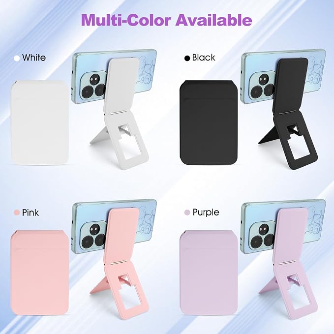 Phone Stand, Foldable Magnetic Phone Tripod, Angle Adjustment & Strong Magnets - Image 7