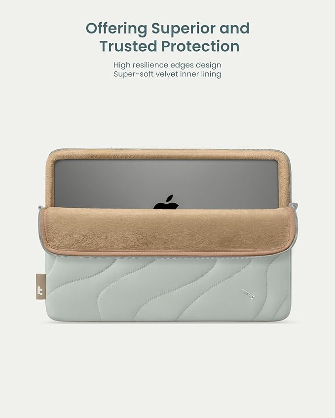 tomtoc 360 Protective Puffy Laptop Sleeve - Image 6