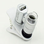 1Pcs Universal Led Clip Mobile Phone Microscope Magnifier Micro-Lens 60X - Image 4