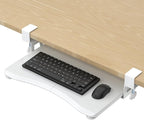 suptek Small Keyboard Tray Under Desk Pull Out by suptek