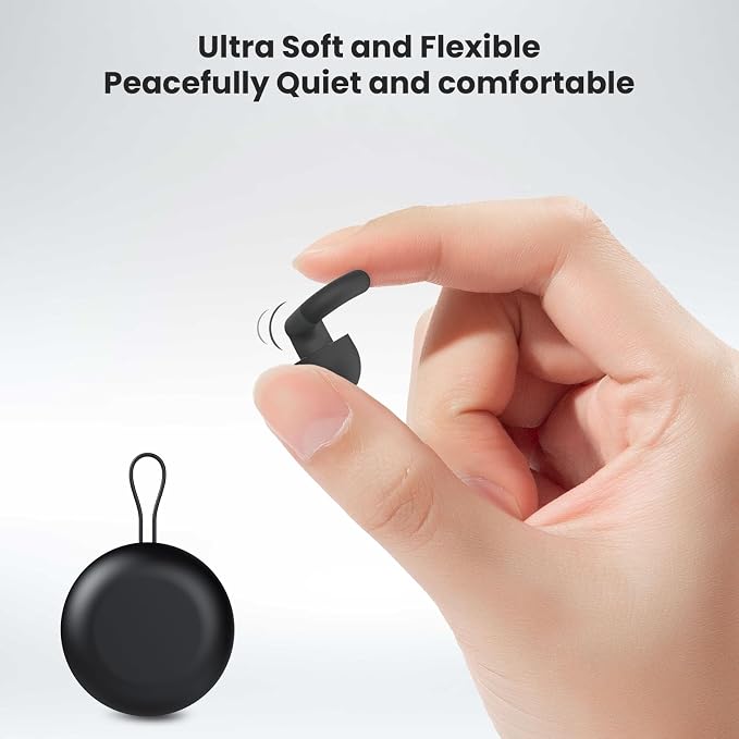 Ear Plugs for Sleeping, 2 Pairs of Reusable Earplugs for Noise Reduction - Image 5