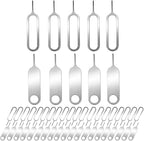 50 Pieces SIM Card Removal Openning Tool Tray Eject Pins Needle Opener Ejector by ANRACHEL