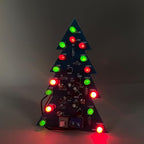 Soldering Practice Kit DIY Mini 2-Color Xmas Tree Plug-in Circuit Kit Learn - Image 5