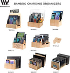MobileVision 10-Port Bamboo Charging Station Includes 2 Powermod 6 USB Port - Image 6