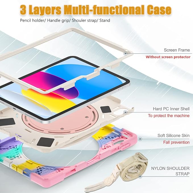 SCSVPN Kids Case for iPad 11th/10th Generation 11-inch/10.9 Inch 2025/2022 - Image 7
