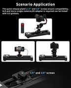 IFOOTAGE Shark Slider Nano II-660 Motorized Camera Shark Slider - Image 8