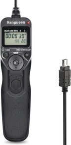 Camera Wired Timer Shutter Release, Camera Intervalometer Shutter Release Cords by AODELAN