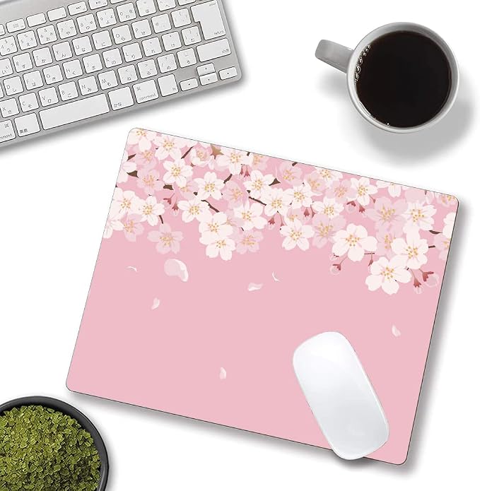 Mouse Pad, Premium-Textured Mouse Mat, Non-Slip Rubber Base Mousepad - Image 4