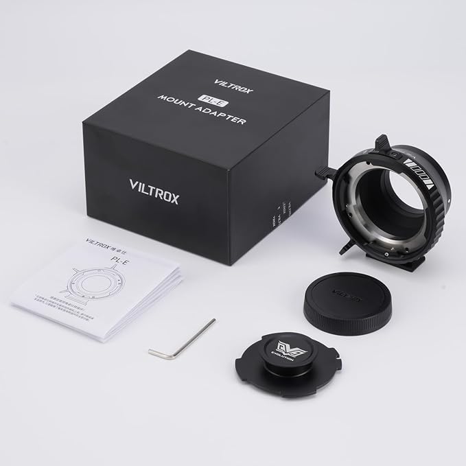 VILTROX PL-E Mount Lens Adapter Ring Lens Converter - Image 8