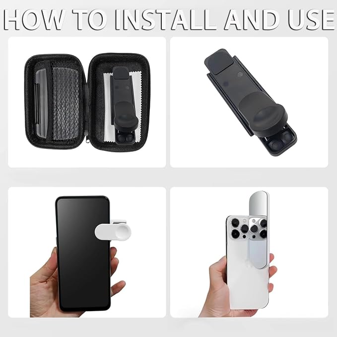 2025 New Upgrade Adjustable Smartphone Camera Mirror Reflection Clip Kit - Image 6
