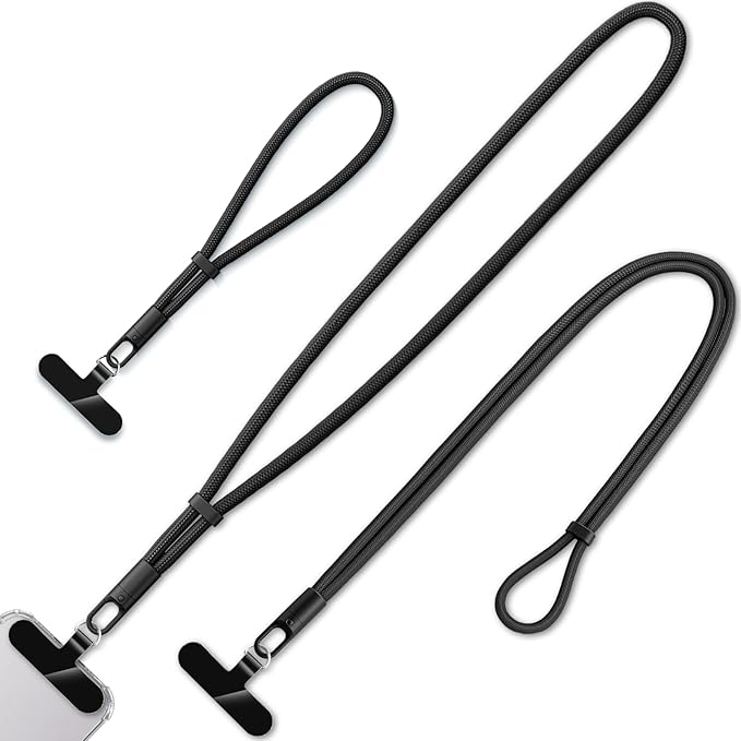 3 Pack Phone Lanyard, 1×Phone crossbody strap, 1×Phone Neck Strap, 1×Wrist Strap by KITANIS