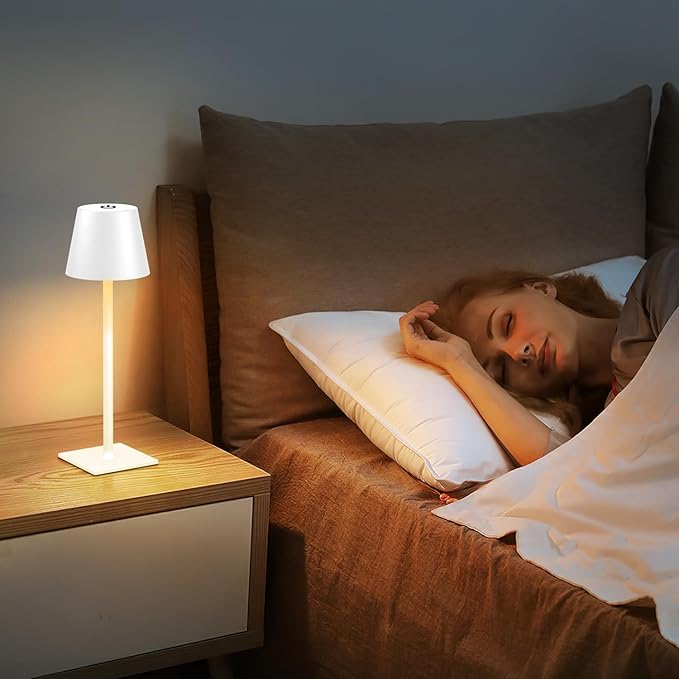 Cordless Table Lamp Rechargeable Lamps: 6000mAh Battery Operated Table Lamp - Image 7
