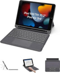 EIP Bluetooth Keyboard Case for iPad 10.2 inch & iPad Air 10.5 inch, 10.2 by eiP