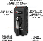 Fender Mustang Micro Plus Headphone Amplifier, Closed-Back Studio Recording - Image 3