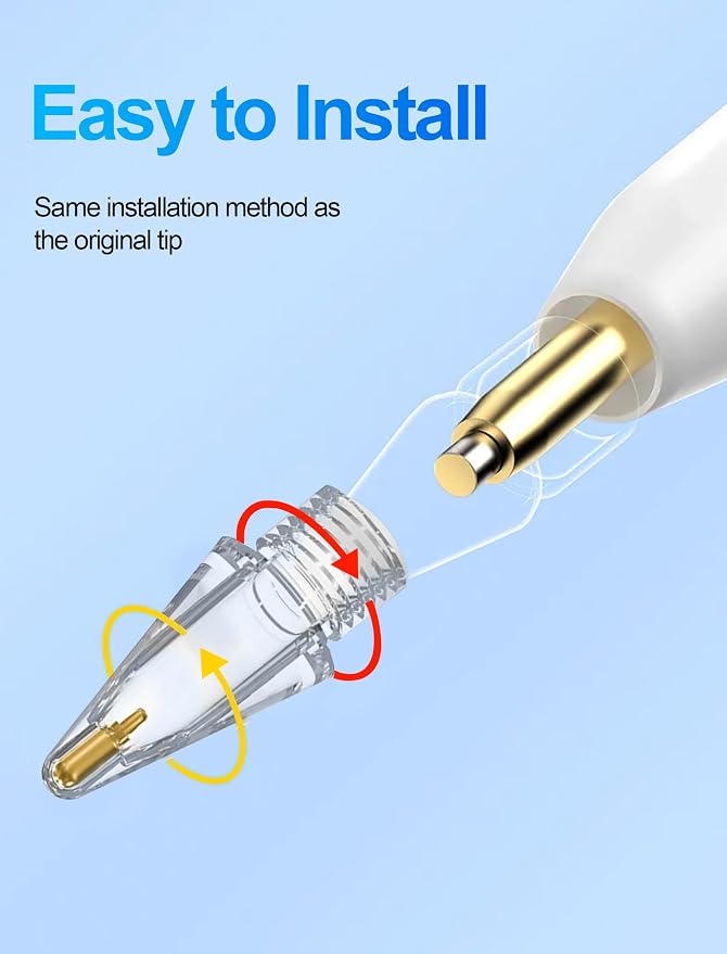 Replacement Pencil Tips for Apple Pencil Pro - Image 3
