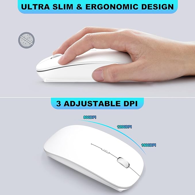 TRELC Wireless Numeric Keypad, Mini 2.4G 18 Keys Number Pad, Portable Silent - Image 5