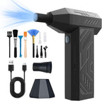 Compressed Air Duster Kit 130, 000 RPM Electric Air Duster 4-Gear Adjustable by Ekmoey