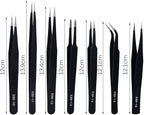 Precision ESD Anti-Static Tweezers, Jewelry-making, Laboratory Work - Image 2