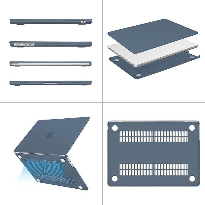 MOSISO Compatible with MacBook Air 13 inch Case 2025 2024 2023 2022 M4 A3240 M3 - Image 5