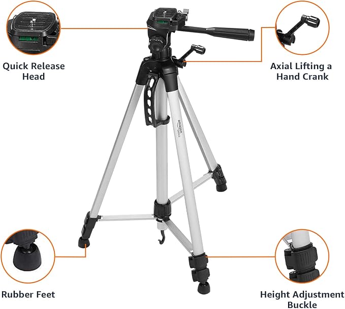 Amazon Basics 60 inch Lightweight Tripod - Image 7