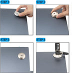 Security Lock Plate Self-Adhesive Plate - Image 3