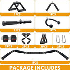 Cable Attachments for Gym, Cable Machine Accessories for Home Gym, Triceps Pull - Image 6