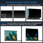 Laptop Privacy Screen Filters 15.6 Inch 16:9 Aspect Privacy Filter - Image 5