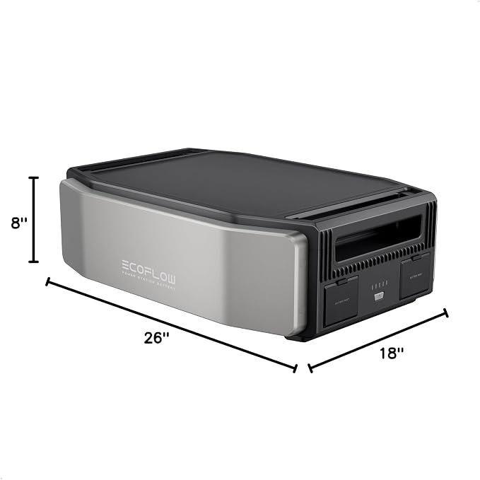 EF ECOFLOW Extra Battery for DELTA Pro Ultra, Lifepo4 Battery Backup for Home - Image 3