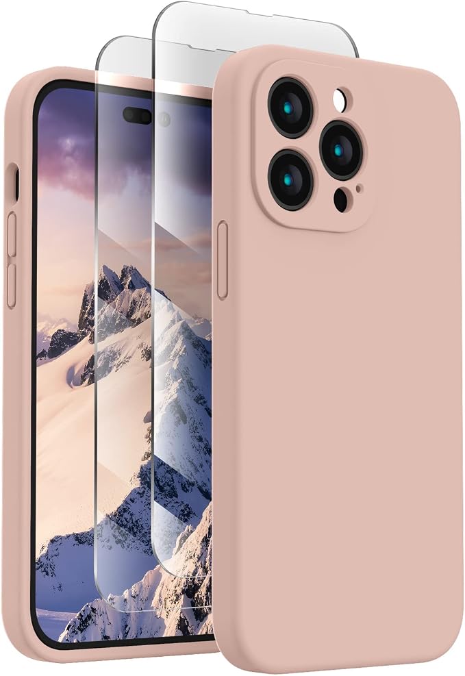 FireNova for iPhone 14 Pro Case, Silicone Upgraded Phone Case with, Soft by FireNova