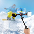 Dual Cold Shoe Mount by SmallRig, Extension Bar Universal Cold Shoe Adapter - Image 2
