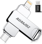 512GB Flash Drive Intended for iPhone, Memory Stick Storage Files Photos Videos by AUAMOZ