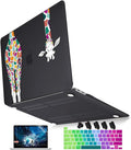 Mektron for MacBook Pro 16 Case A2141 2020 2019 Release, Matte Black Colorful by Mektron