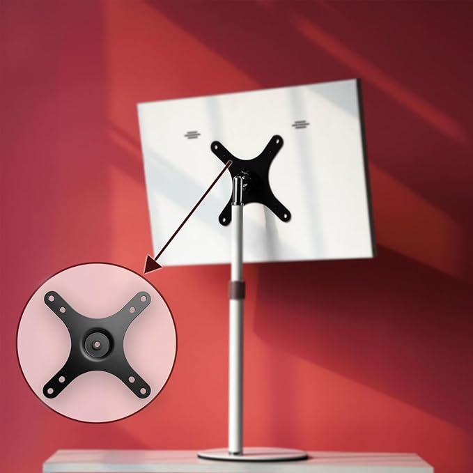 Kado Portable Monitor Stand Adapter Bracket Plate Tripod, Wall Mount Arm Mount - Image 2