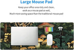 Gaming Mouse Pad, Large Non-Slip Rubber Base Mousepad, Keyboard Mouse Mat - Image 8