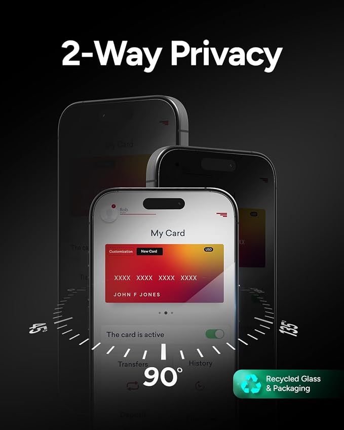 ZAGG Glass Elite Privacy Screen Protector - Image 3