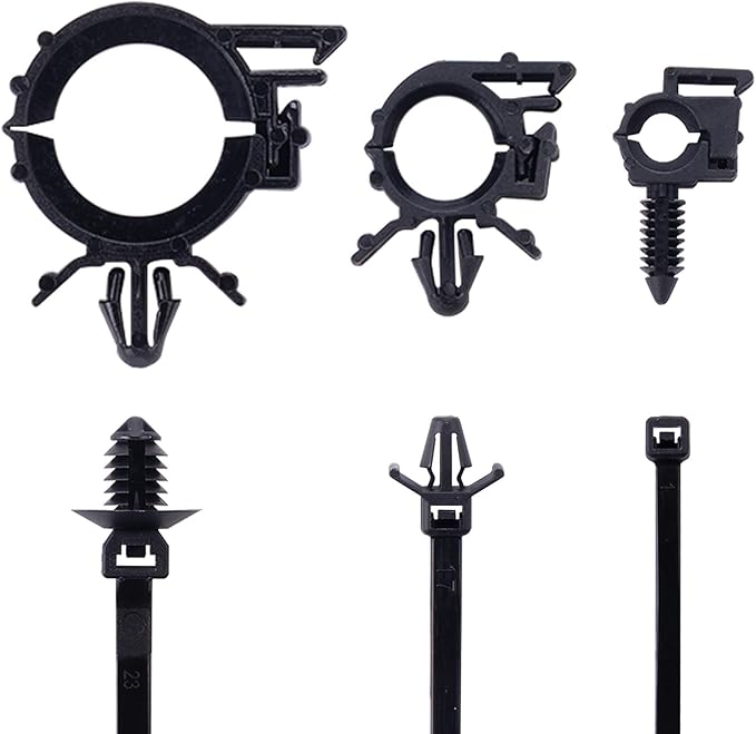 150pcs Push Mount Cable Zip Tie by CIOM
