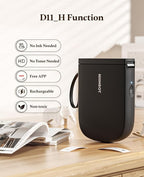 NIIMBOT Label Maker Bluetooth Mini Label Printer D11 2024 Version, Portable - Image 4