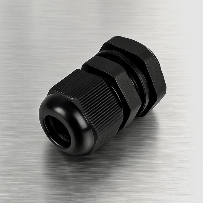 MGI SpeedWare 3/8" NPT Strain Relief Nylon Cord Grip Cable Glands - Image 2
