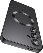 Magnetic for Samsung Galaxy S25 Case Slim Soft Silicone Bumper Shockproof by LEKEVO