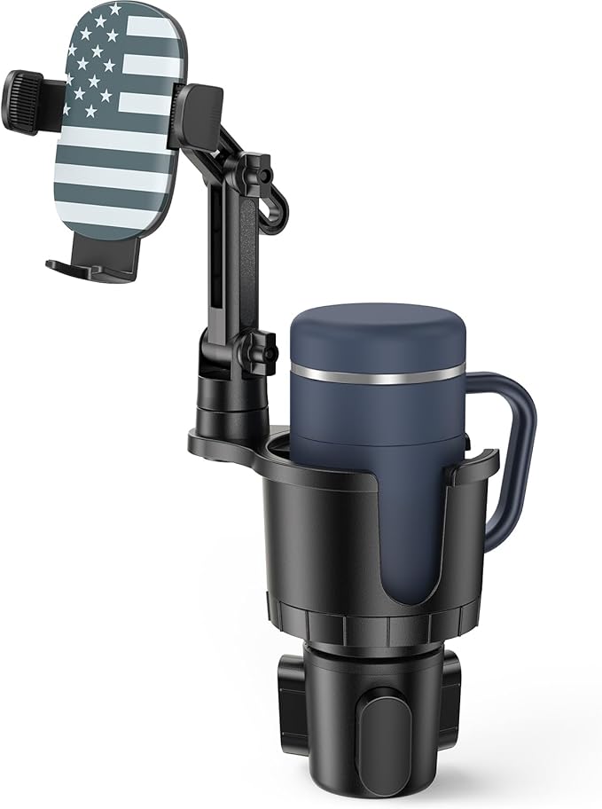 APPS2Car 2-in-1 Cup Phone Holder Mount - Image 7