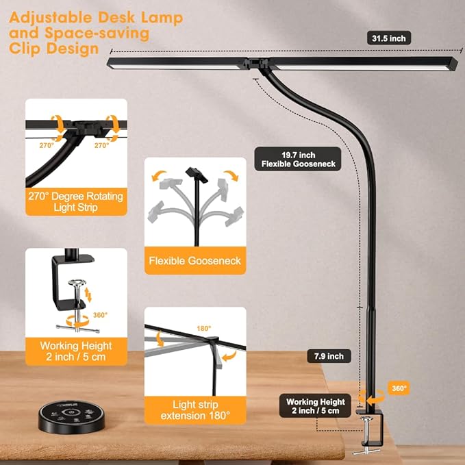 Led Desk Lamp for Office Home - Image 5