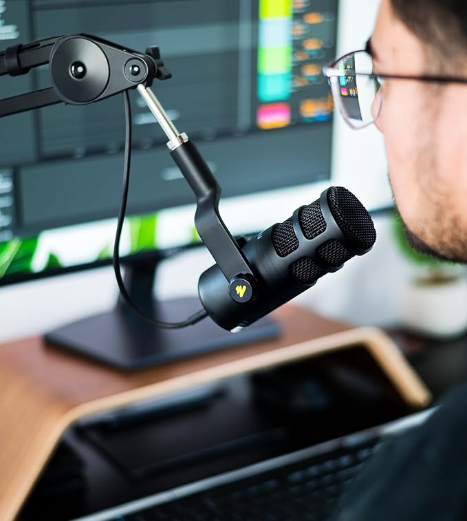 MAONO USB Dynamic Microphone, Podcast Recording Microphone - Image 9