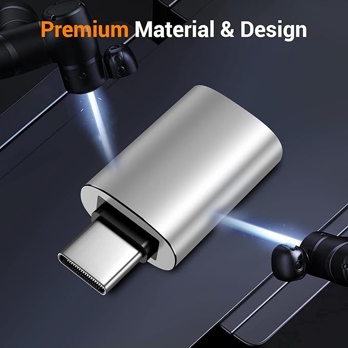   USB to USB C Adapter, USB C Male to USB 3.0 Female - Image 4