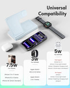 Wireless Charger Stand Charging Station: 3 in 1 Charger Stand Multiple Devices - Image 2