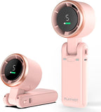 Portable Handheld Turbo Fan, 5-Speed Personal Fans, 5000mAh Rechargeable Fans by PlayHot-CoolSummer