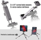 Full Metal Tablet Tripod Holder – Compatible - Image 4